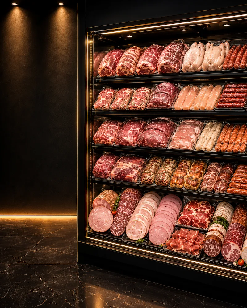 vitrine boucherie