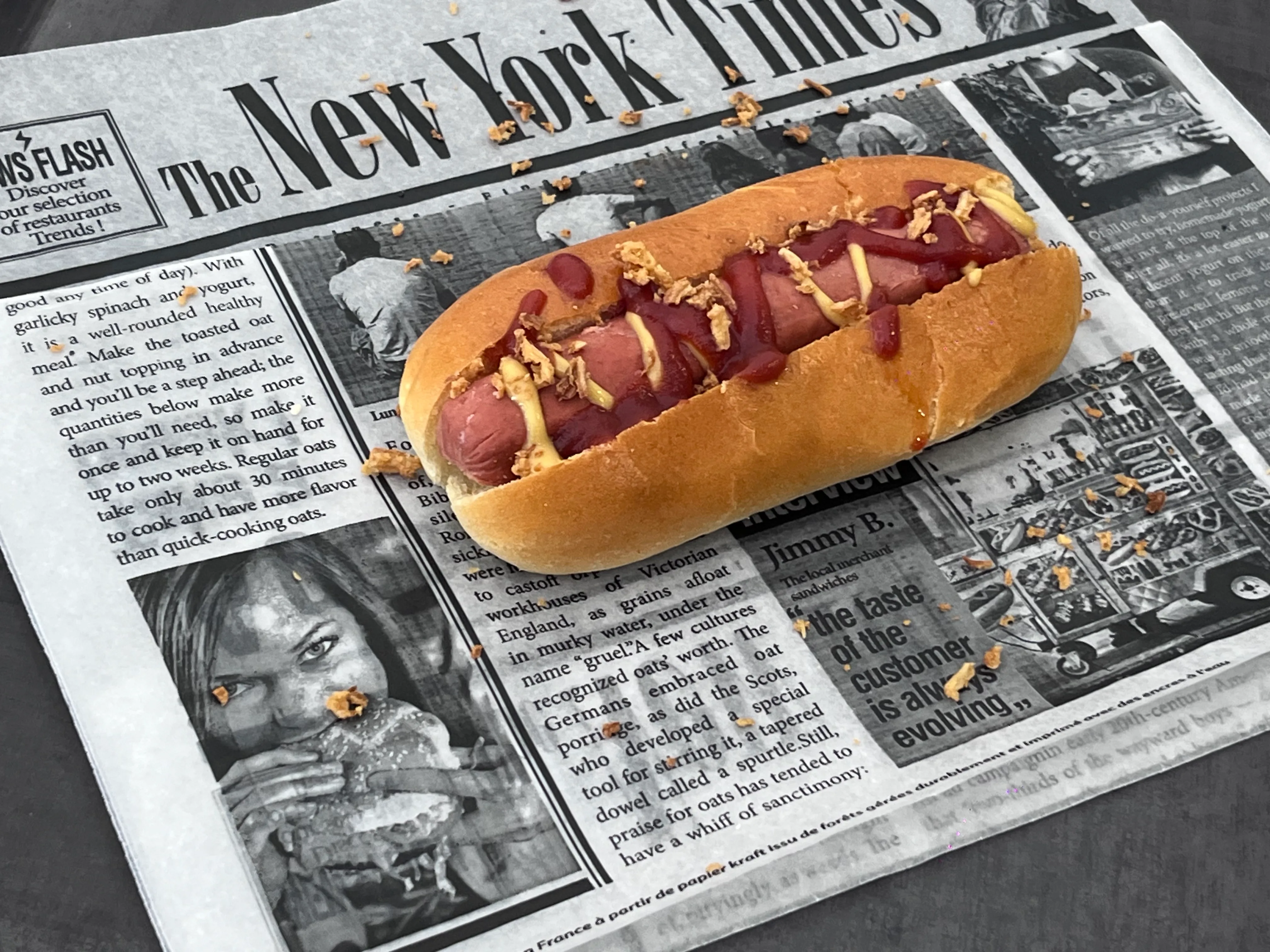 Le Hot-Dog New-Yorkais